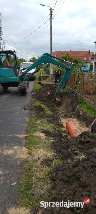 Kanalizacji deszczowa przepusty wjazd Niemodlin
