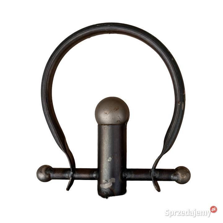 Designerski duży metalowy zegar ścienny Buri Wyposażenie wnętrz mazowieckie