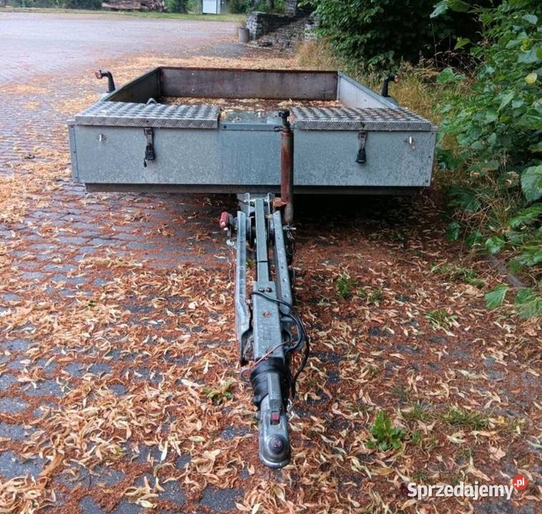 Przyczepka jednoosiowa na kat B 1500 dmc 25m x towarowe