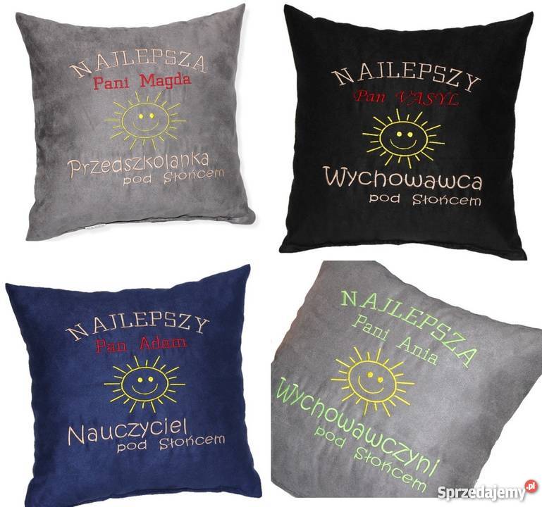 Poduszka Prezent Wychowawcy na Dzień Nauczyciela kujawsko-pomorskie Grudziądz