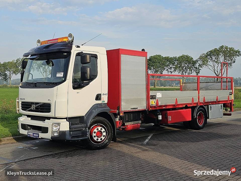 Volvo FL 24012 MANUAL HIAB 033T skrzyniowy 4x2 Samochody ciężarowe