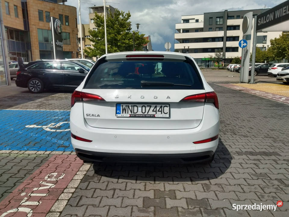 koda Scala 15 TSI 150 ambition dsg smartlink led 1498cm3 śląskie Tychy