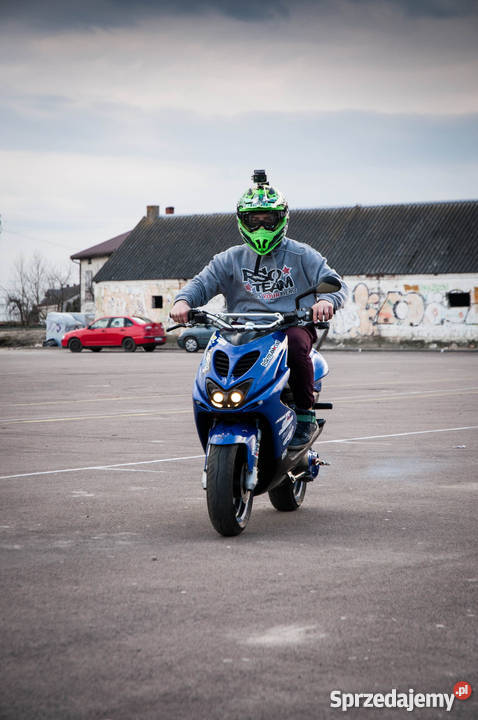 Yamaha Aerox stunt minarelli horizontal Okazja Tomaszów Lubelski