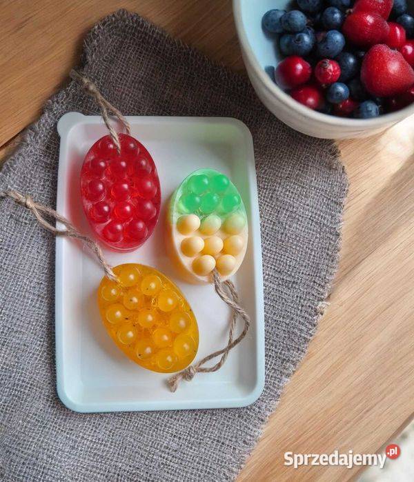 Glicerynowe naturalne mydło masujące z lufą Pozostałe Kozienice