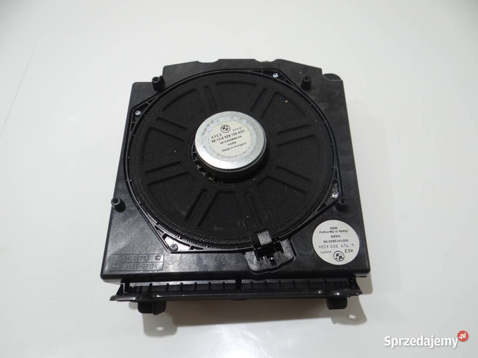BMW E60 GŁOŚNIK SUBWOOFER LEWY 6929100 6919353 elementy zabudowy Strzyżewice