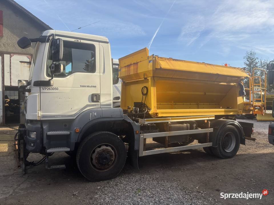 MAN TGM 18290 4x4BB 2017 Piaskarka Solarka serwisowany w ASO Ropczyce