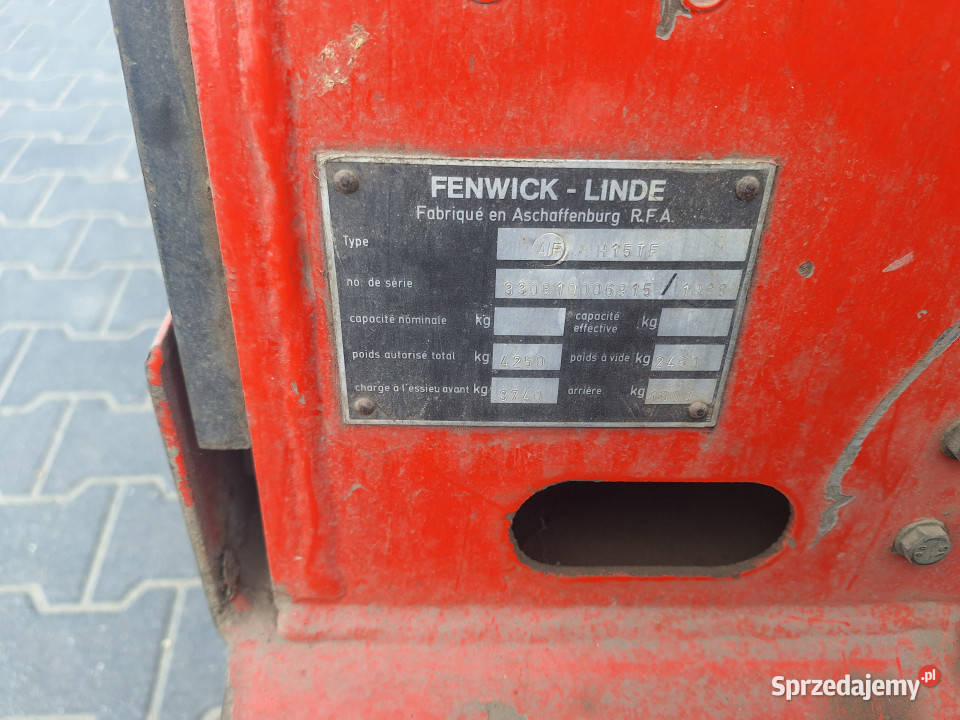 Wózek widłowy Linde H5TF Linde Ruszkowo