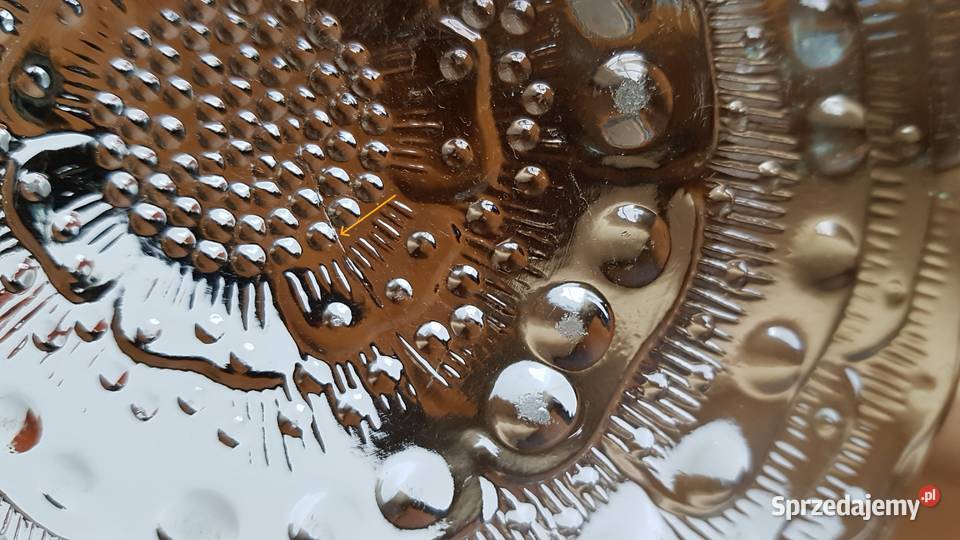 Talerzyk Flora 2 ok 165 Ząbkowice kolorowe szkło Dąbrowa Górnicza