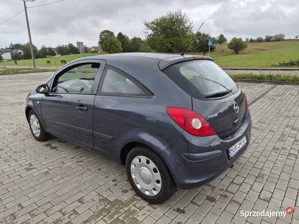 OPEL CORSA ładna długie opłaty 2007r Grajewo