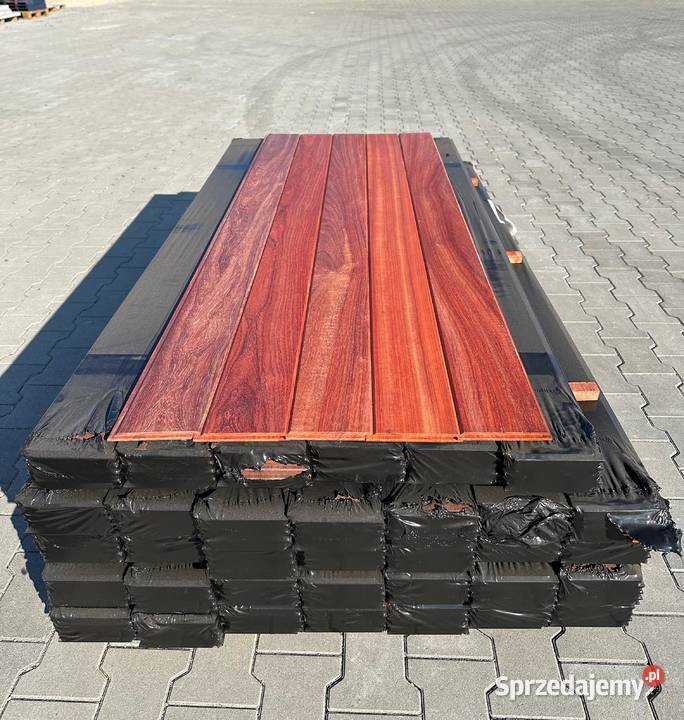 DESKA ELEWACJA Z AFRYKI PADOUK 15X145MM