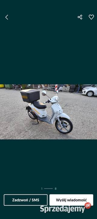 Skuter Piaggio 125cc