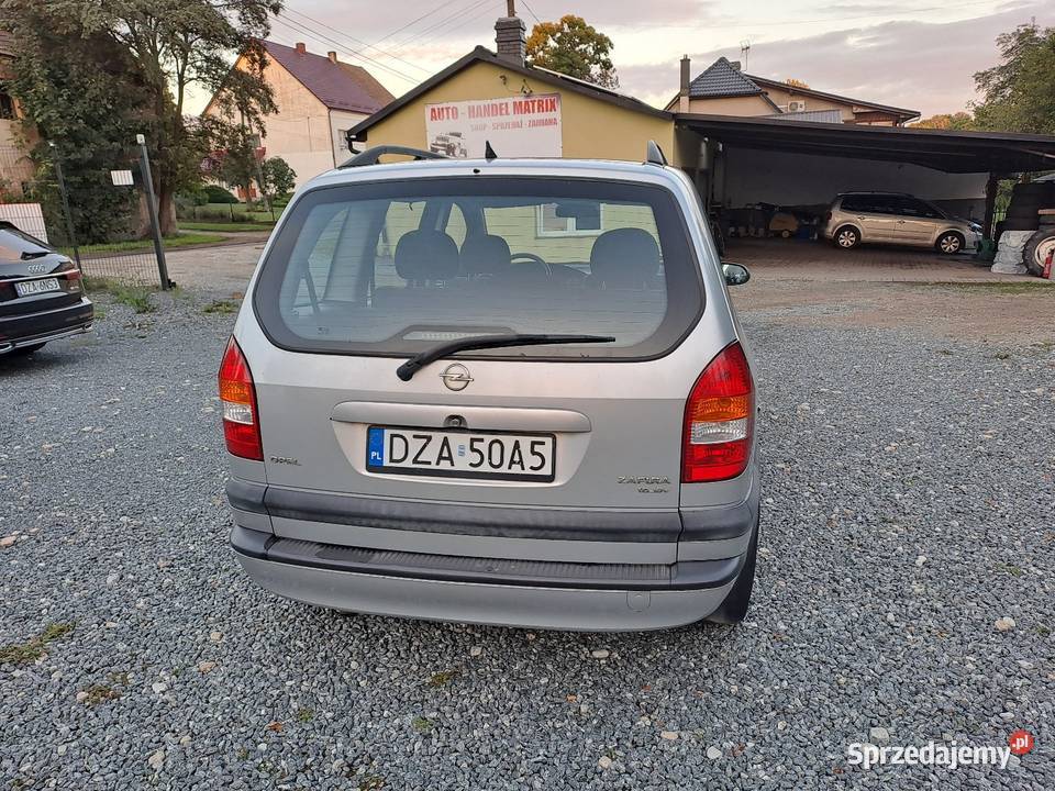 Opel Zafira 16 Benz 7 osób manualna Niedźwiednik