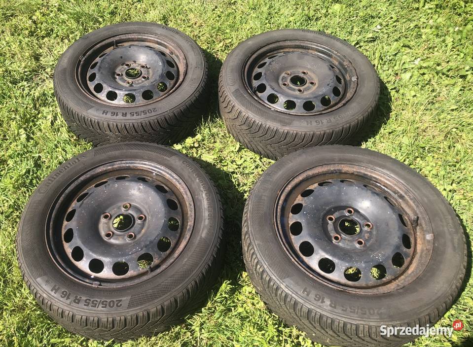 Koła komplet felga stalowa opona Continental TS Wrzosowa sprzedam