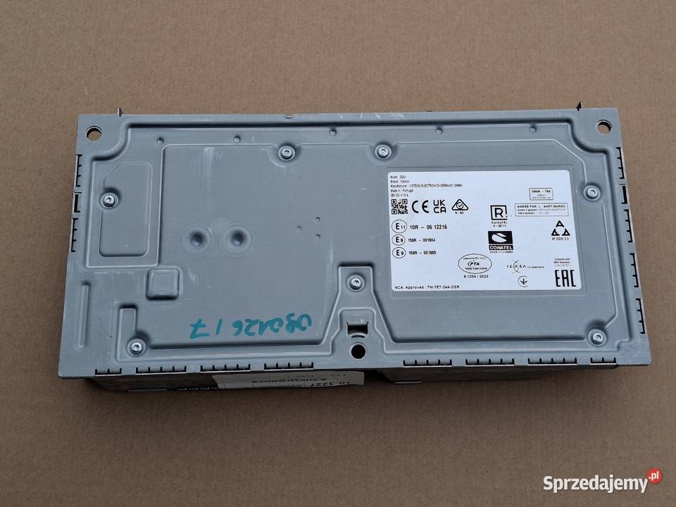 SCANIA EURO 6 MODUŁ STEROWNIK DDU1 DDU ADV lubuskie Bieleń