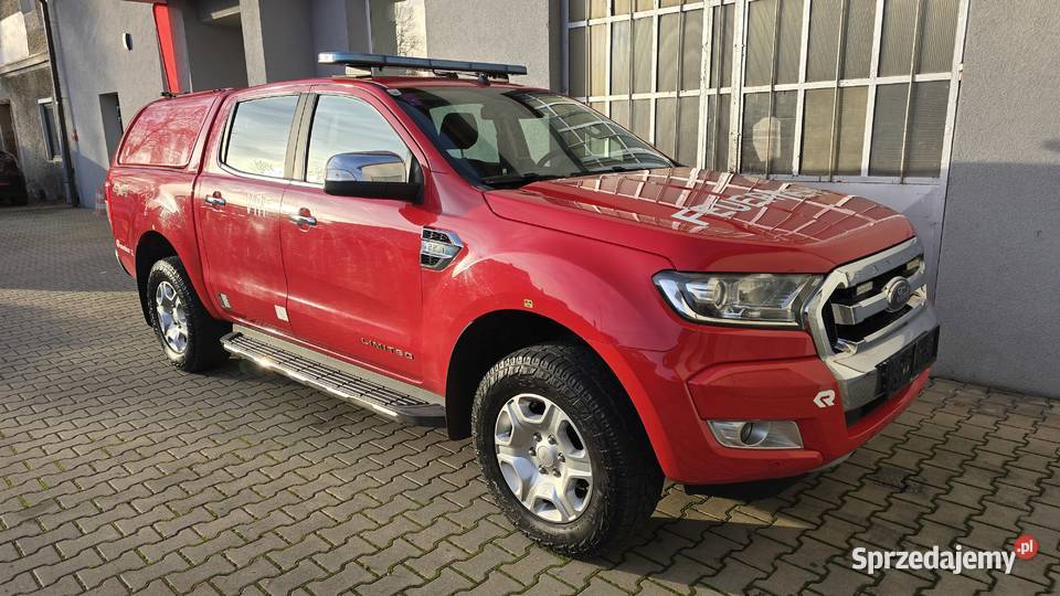 Ford Ranger Autm Limited 2017r Wóz strażacki opolskie Nowy Świętów sprzedam
