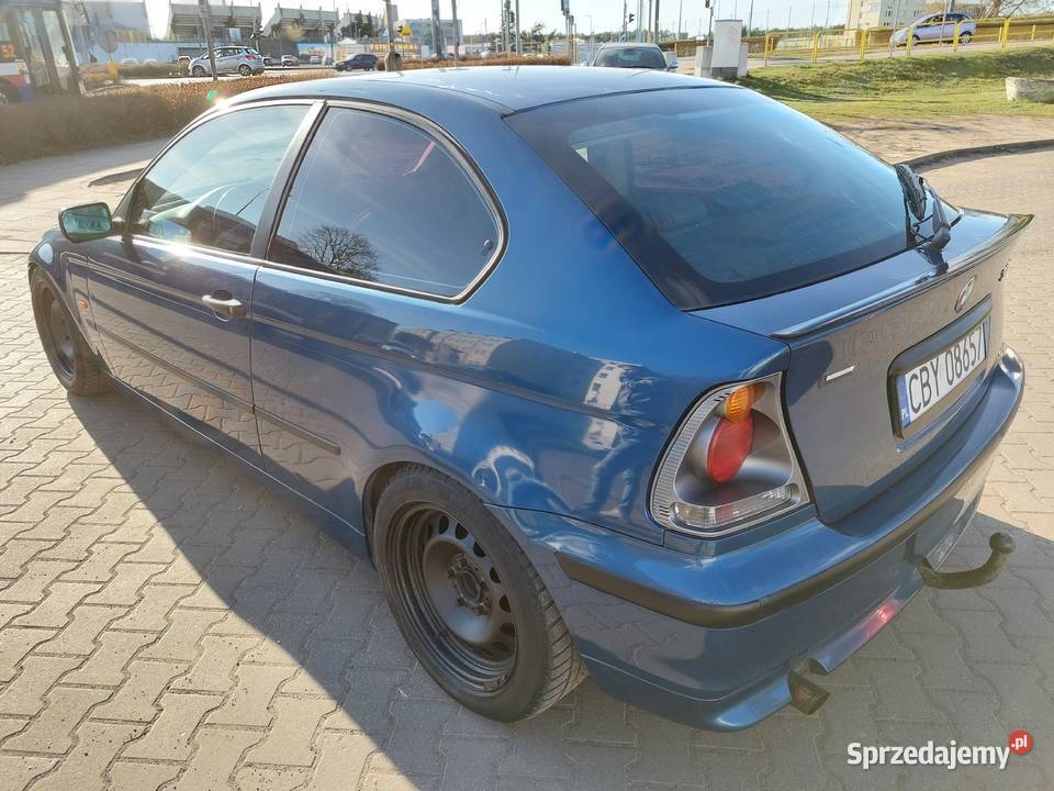 BMW 316ti Compact Skóra Gwint Szeroka Stal Jeden nieuszkodzony kujawsko-pomorskie