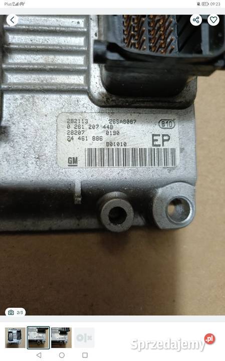 Sterownik silnika Opel Zafira 20 benzyna Warszawa