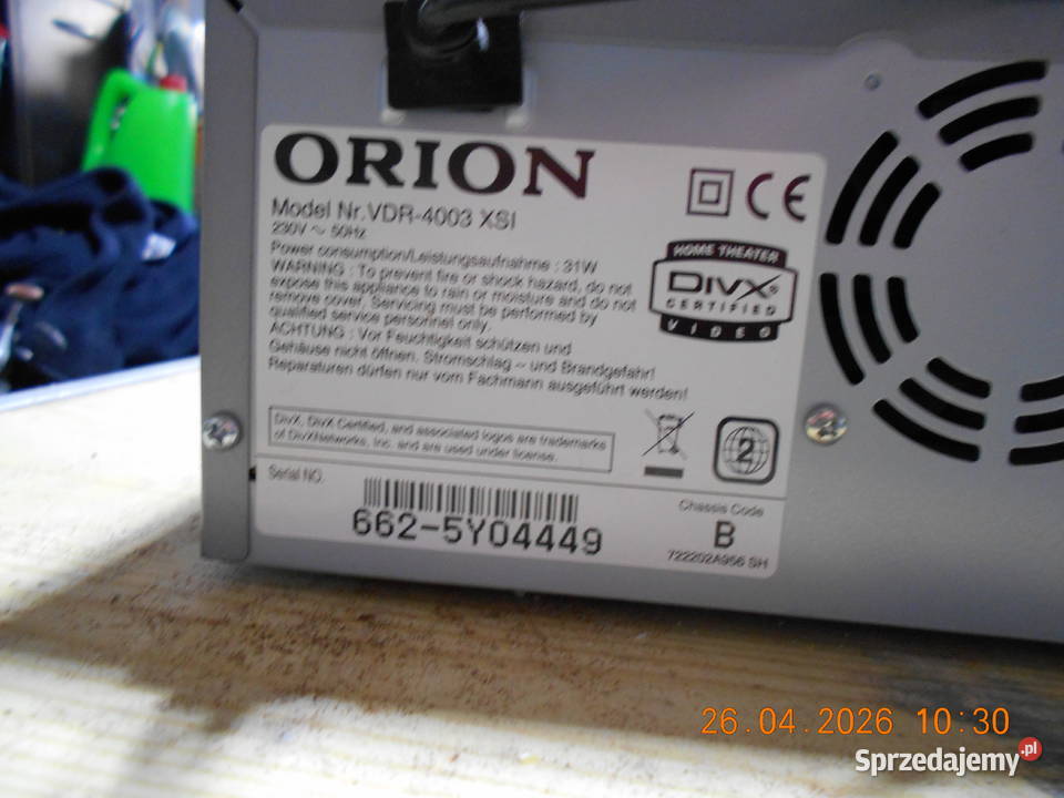 MAGNETOWID COMBO ORION VDR4003 XSI Szczecin