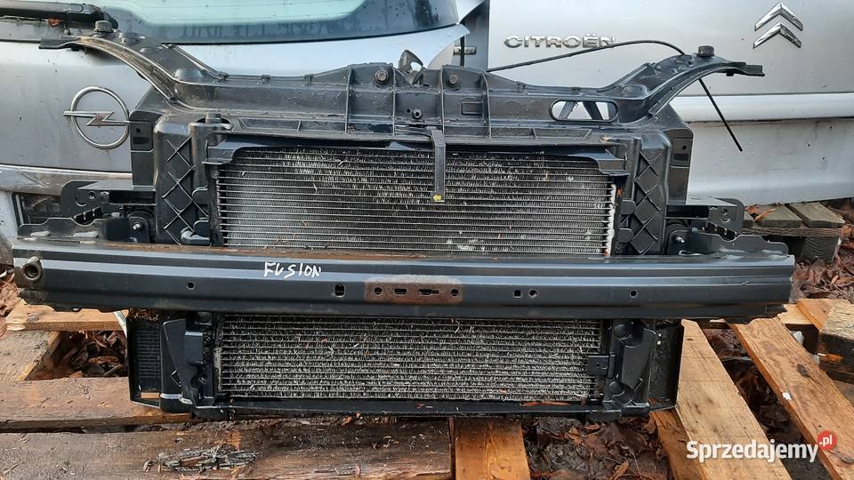 pas przedni kompletny z chłodnicami FORD FUSION Dębno sprzedam