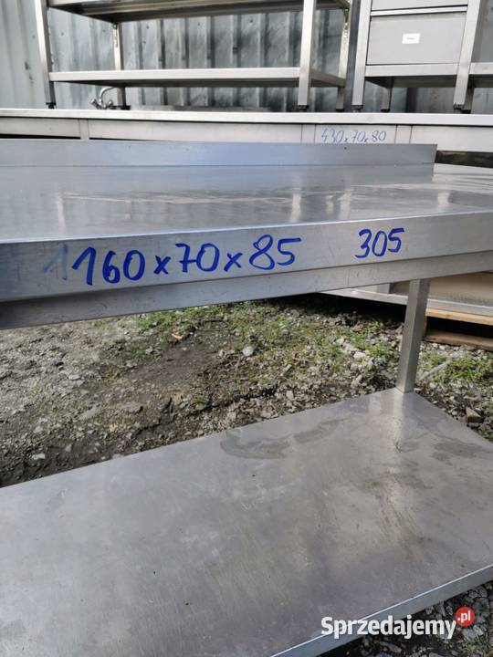 Stół roboczy 160x70x85 305 Gastronomia Krotoszyn sprzedam