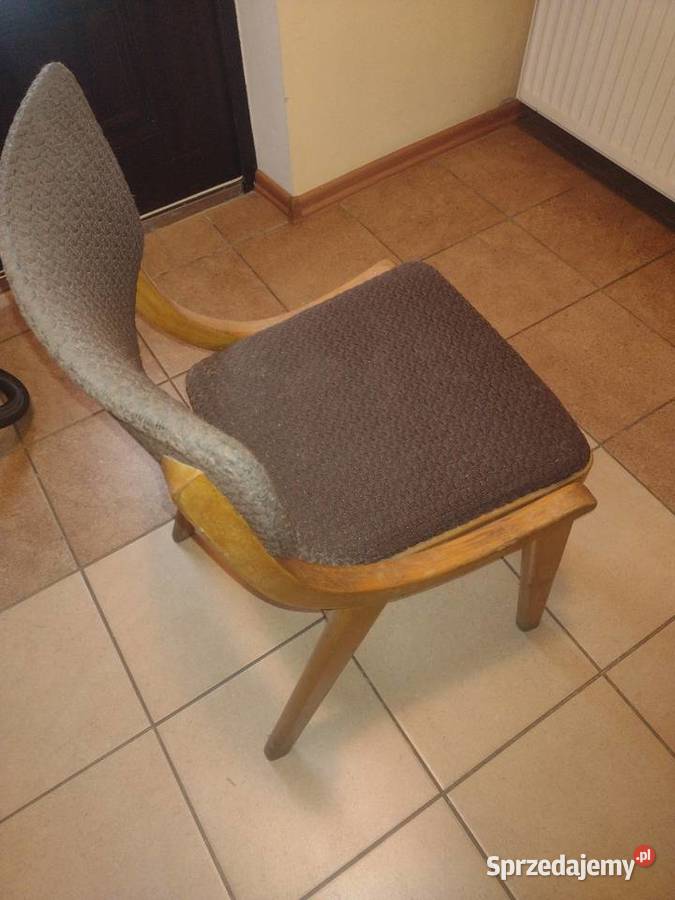 Krzesło skoczek PRL Brodnica