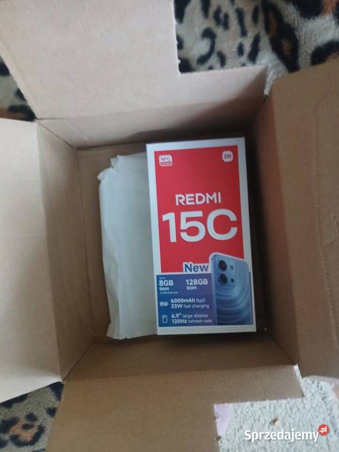 Redmi 15c Smartfon nowy lubelskie