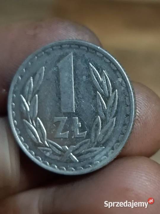 Sprzedam 1 zl 1986 r zzm nierowne ranty blad Chełm