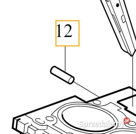 VOLVO kolek pin centrujacy blok silnika 6x14 OE Bielany Wrocławskie sprzedam