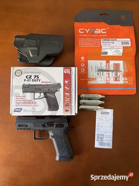 Wiatrówka CZ 75 blow backkabura Cytacnaboje Nowa mazowieckie Warszawa
