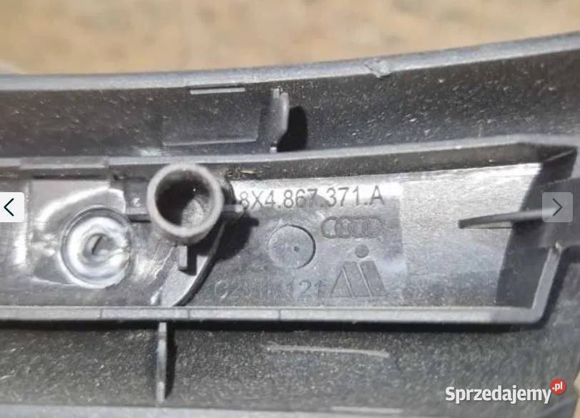 audi A1 Uchwyt rączka drzwi 8x4867371A Lewy tył dolnośląskie Złotoryja sprzedam