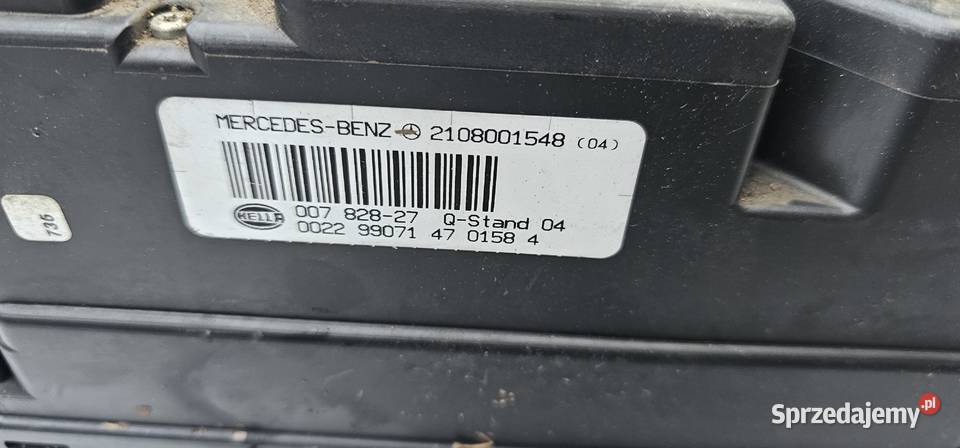 Pompka zamka centralnego mercedes w210 Zbąszyń