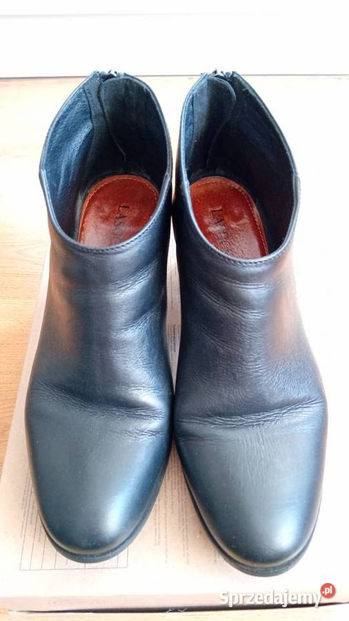 Buty botki trzewiki Lasocki skóra r40 wielkopolskie Rawicz sprzedam