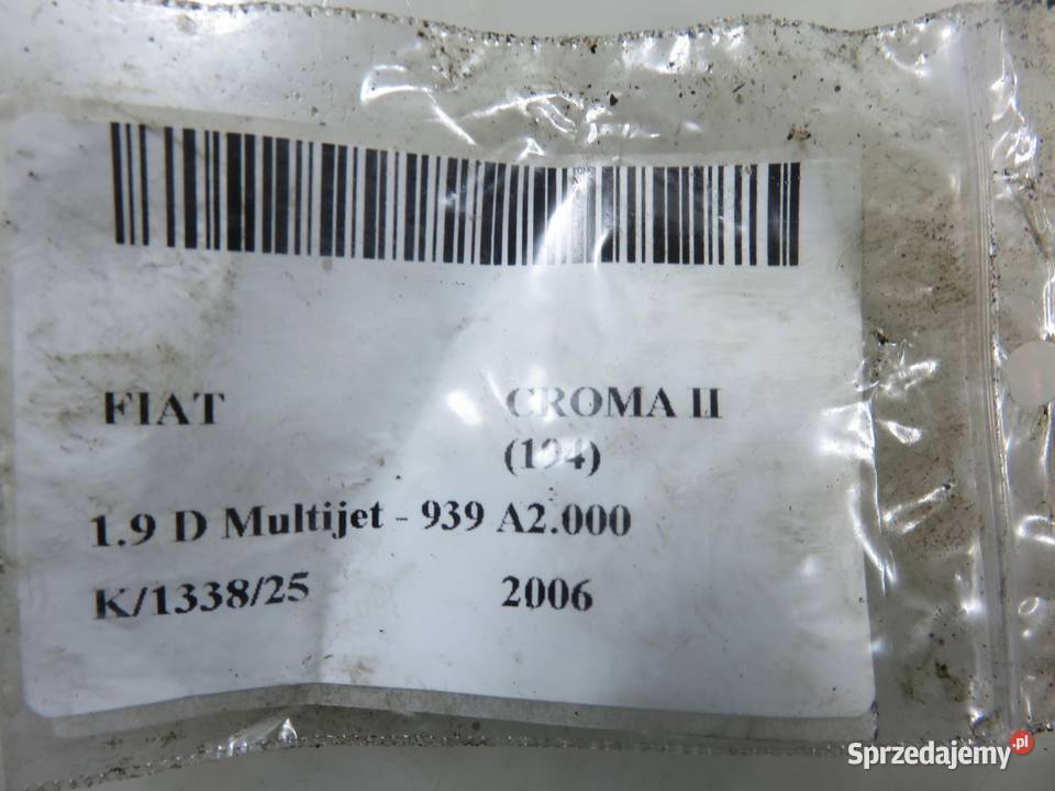 WTRYSKIWACZ FIAT CROMA II 19 D Multijet