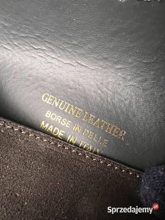 Torebka czekoladowa brązowa The Genuine Leather Torby i torebki małopolskie Kraków