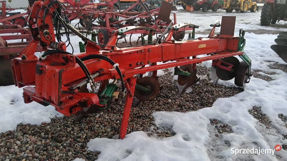 Pług ad 85 kverneland resor ładny stan Nowa Karczma