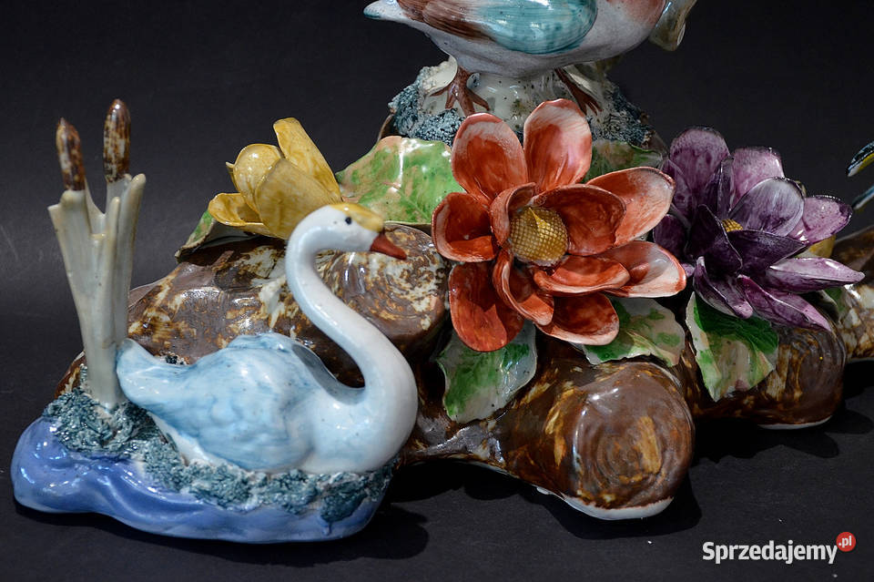 Porcelana Roceram Dzikie kaczki Ptaki wodne Środa Wielkopolska sprzedam