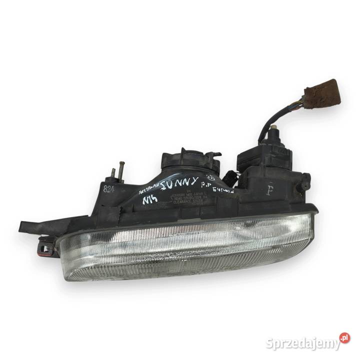 LAMPA LEWA Nissan Sunny N14 9196 lewy przód Lampy przednie