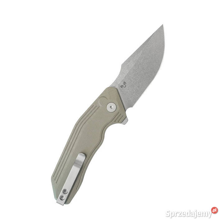 Nóż składany Kubey Basilisk Tan G10 Stonewashed Warszawa