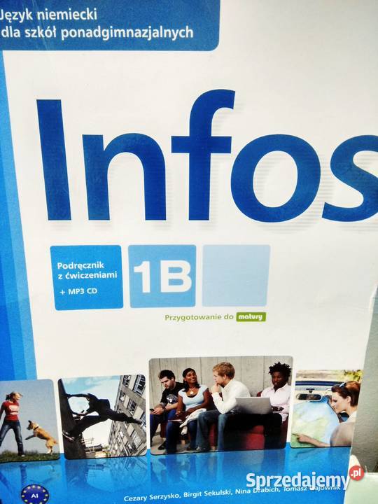Infos 1b podręcznik niemiecki unikaty Warszawa sprzedam