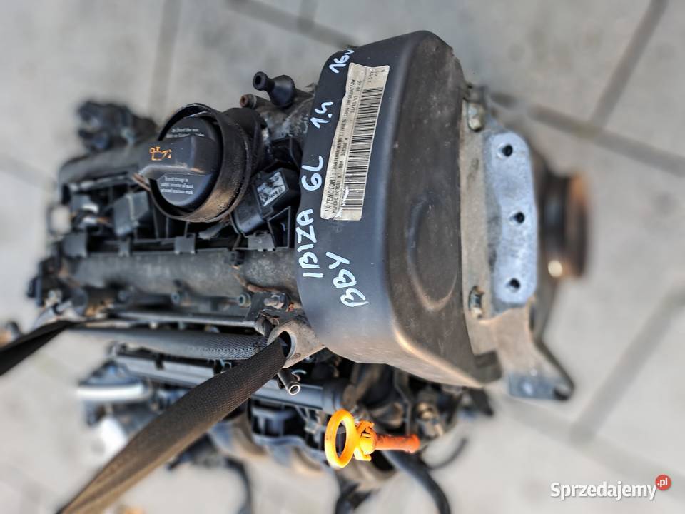 Seat Ibiza 6L 14 16v silnik kompletny kod BKY