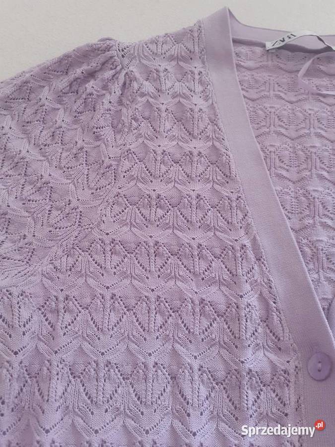sweter rozpinany krótki Zara Gdańsk