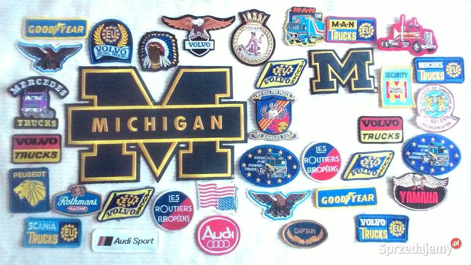 Naszywki kolekcja Volvo Audi Mercedes Yamaha i Kolekcje Płońsk