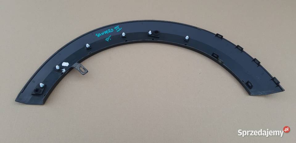 DACIA SANDERO III LISTWA BŁOTNIKA PRAWY TYŁ Bieleń