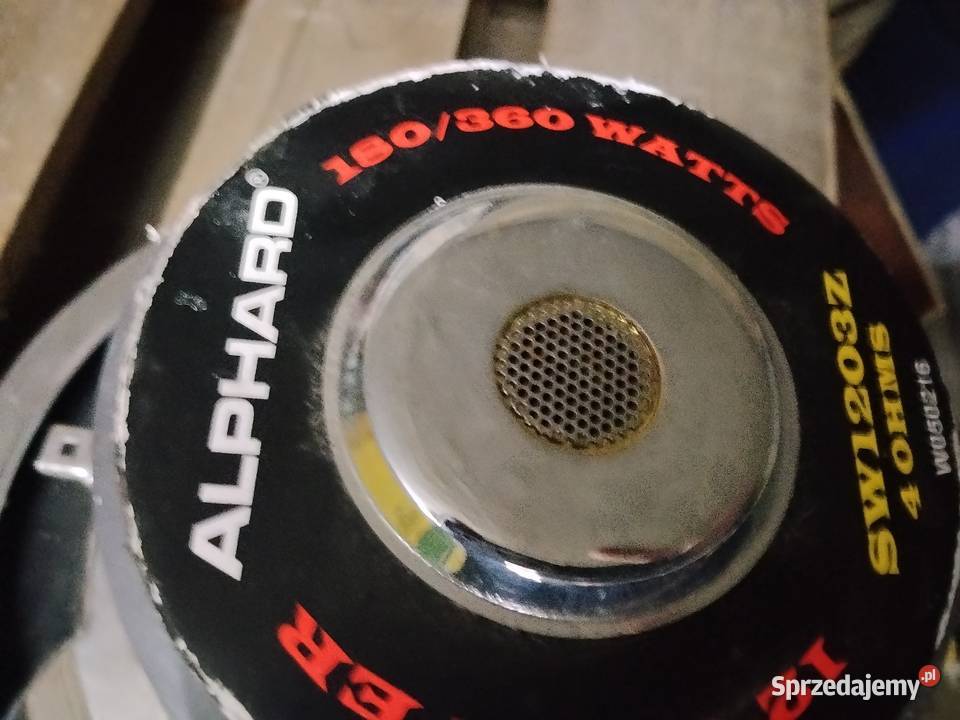 Alphard niskotonowy 300 mm  Jawor sprzedam