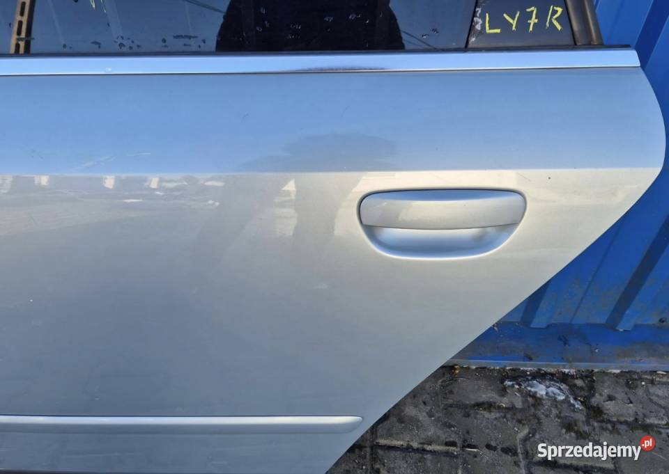 7 DRZWI TYŁ LEWY TYLNE LEWE AUDI A4 B6 SEDAN Działoszyce sprzedam