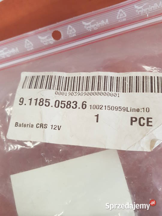 9118505836 Bateria CRS 12V LELY ASTRONAUT Sulechów