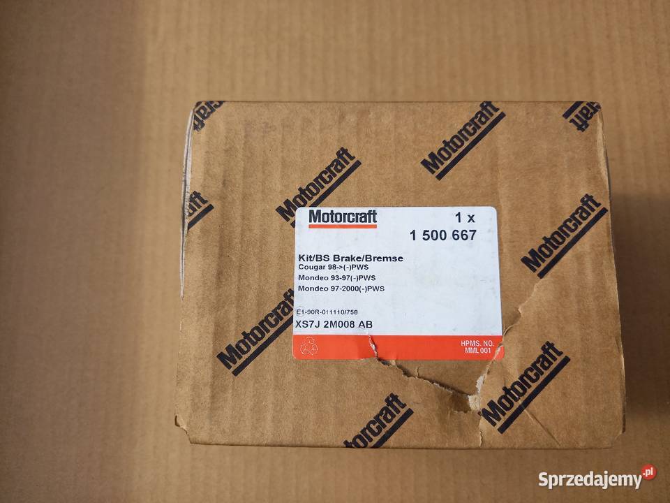 1500667 EBD 3059 Klocki hamulcowe Mondeo