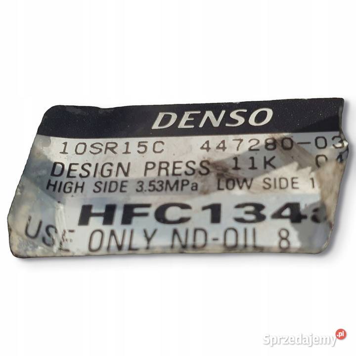 SPRĘŻARKA KLIMATYZACJI Honda Accord VIII 22 osobowe lubelskie Chełm