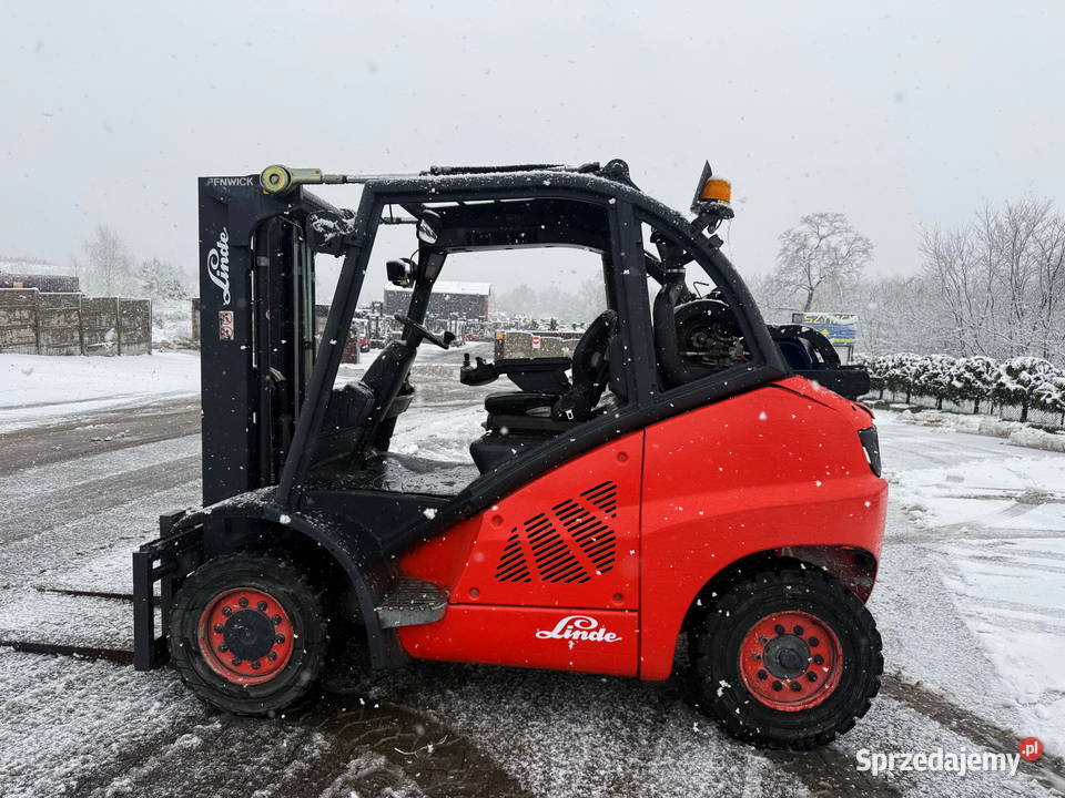 wózek widłowy LINDE H45T Triplex 40m niski Działoszyn