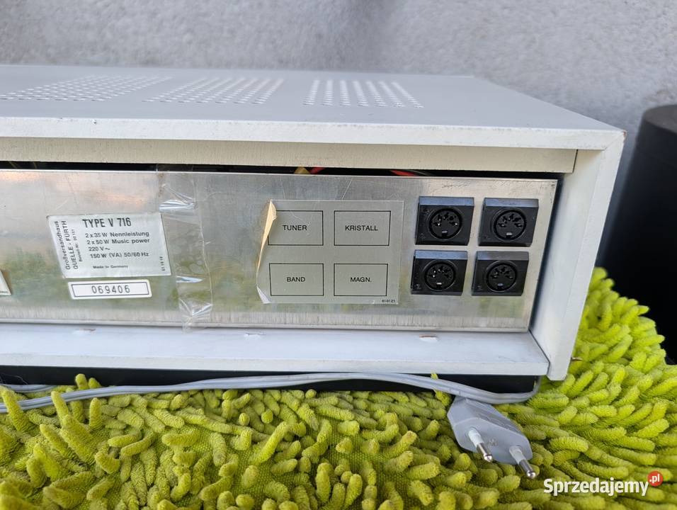 grundig v716 wzmacniacz stereo vintage śląskie Chełm Śląski